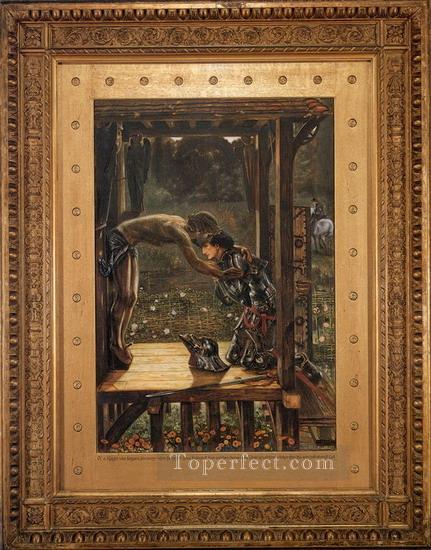 The Merciful Knight PreRaphaelite Sir Edward Burne Jones Oil Paintings